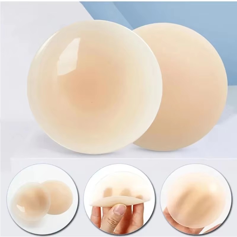 Silicone Bra Adhesive - 1 Para Wielorazowych Naklejek na Piersi,