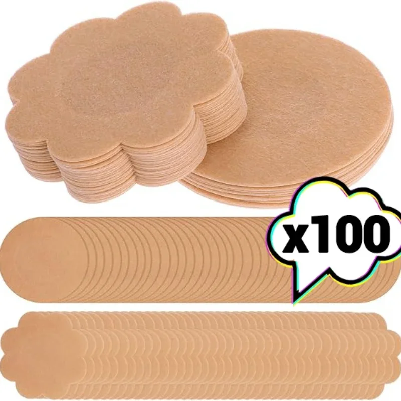 Silicone Bra Adhesive - 10/100 sztuk damska osłona na sutek