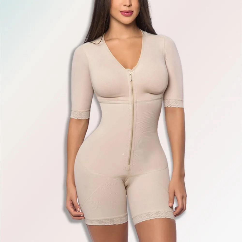 Całe ciało kolumbijskie pasy S – Shapewear Bodysuit Firm recenzja i cena