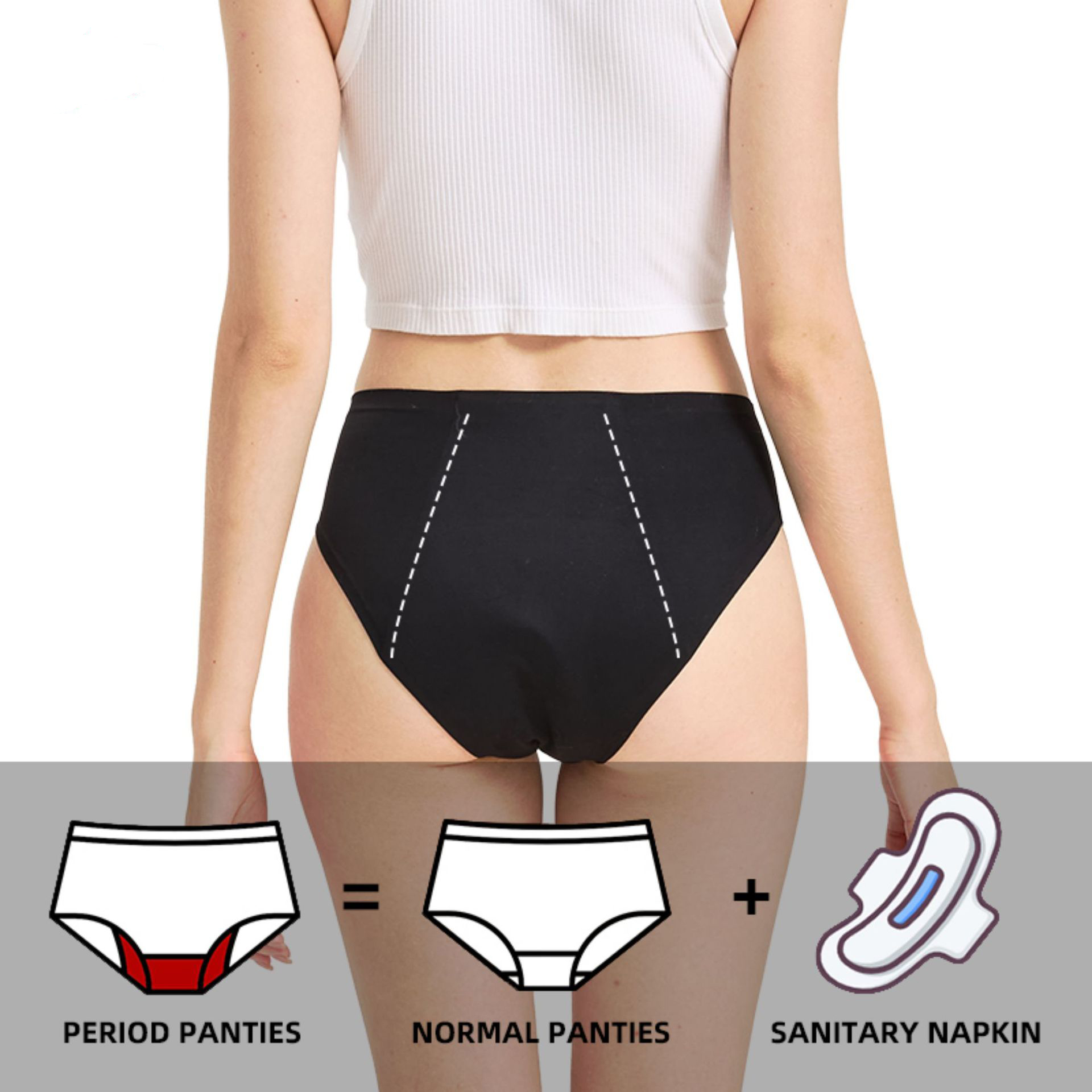 Damskie majtki menstruacyjne o – Period Panty Absorbent recenzja i cena