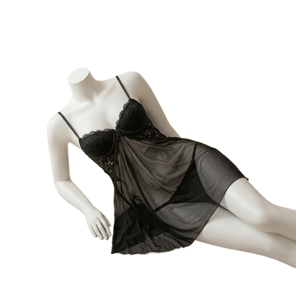 Damska koronkowa bielizna w st – Babydoll Chemise Night recenzja i cena